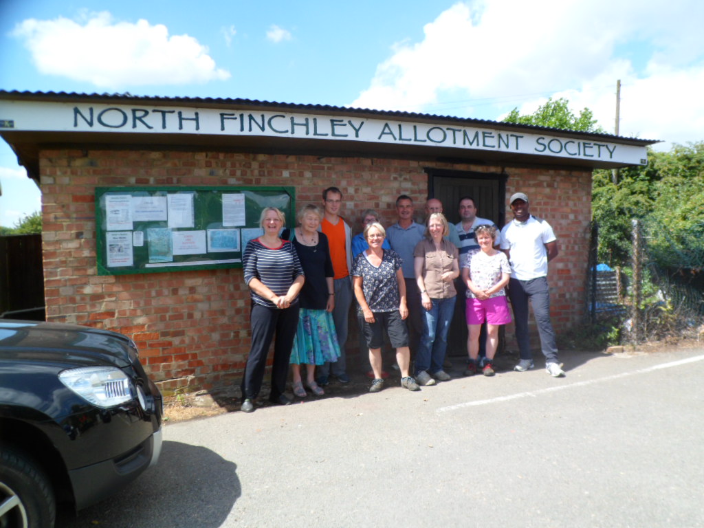 NFAS Committee and Councillor Anne Hutton celebrate the signing of our lease